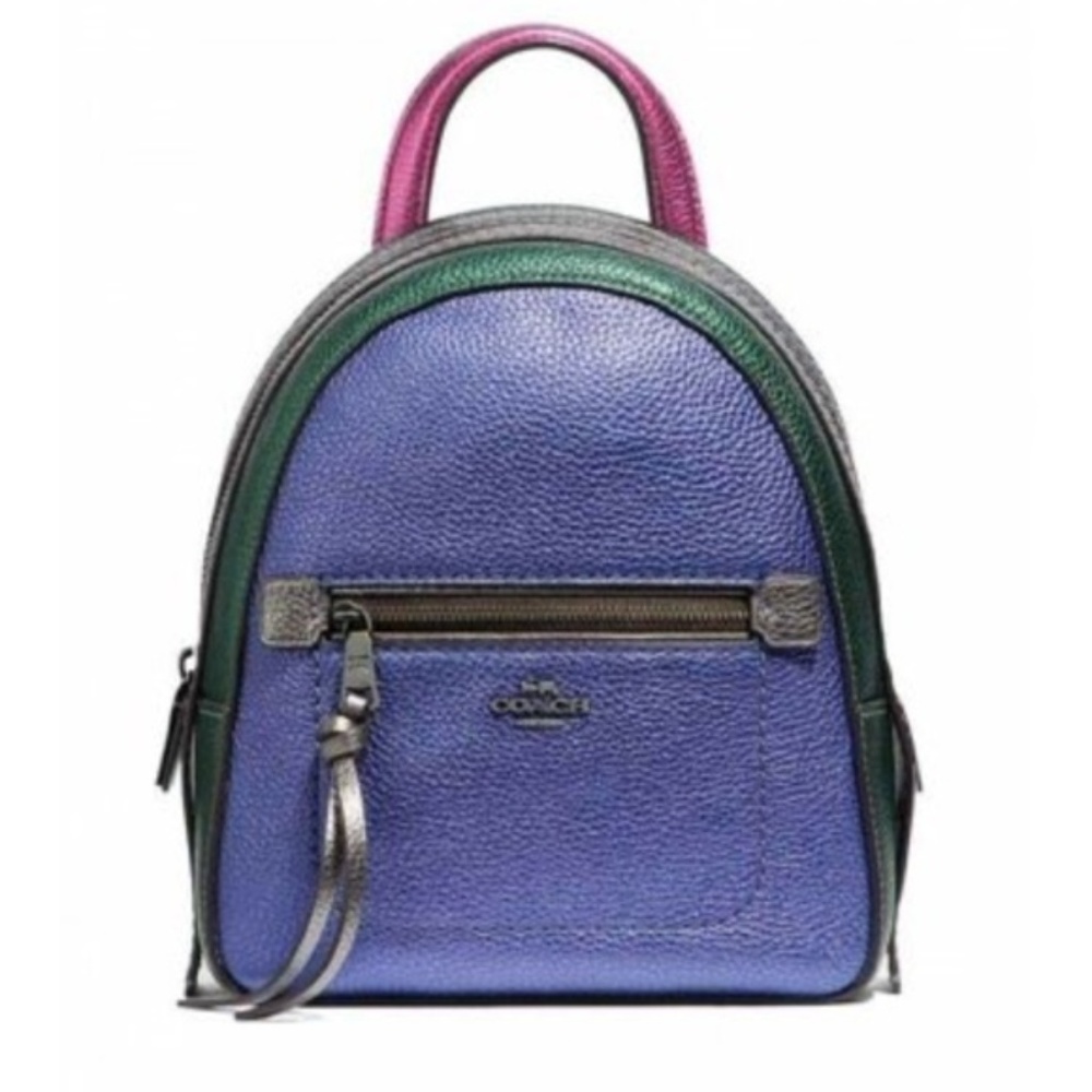 BRAND NEW: Coach Metallic Mini Backpack